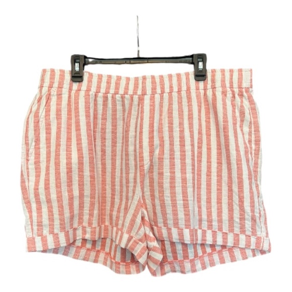 π©³π 2 FOR $30!! EUC OLD NAVY Linen Blend Shorts + White Scoop Neck T | Size XL - Picture 7 of 13